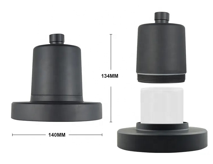 Dušo galva su filtru Ora black - Image 2